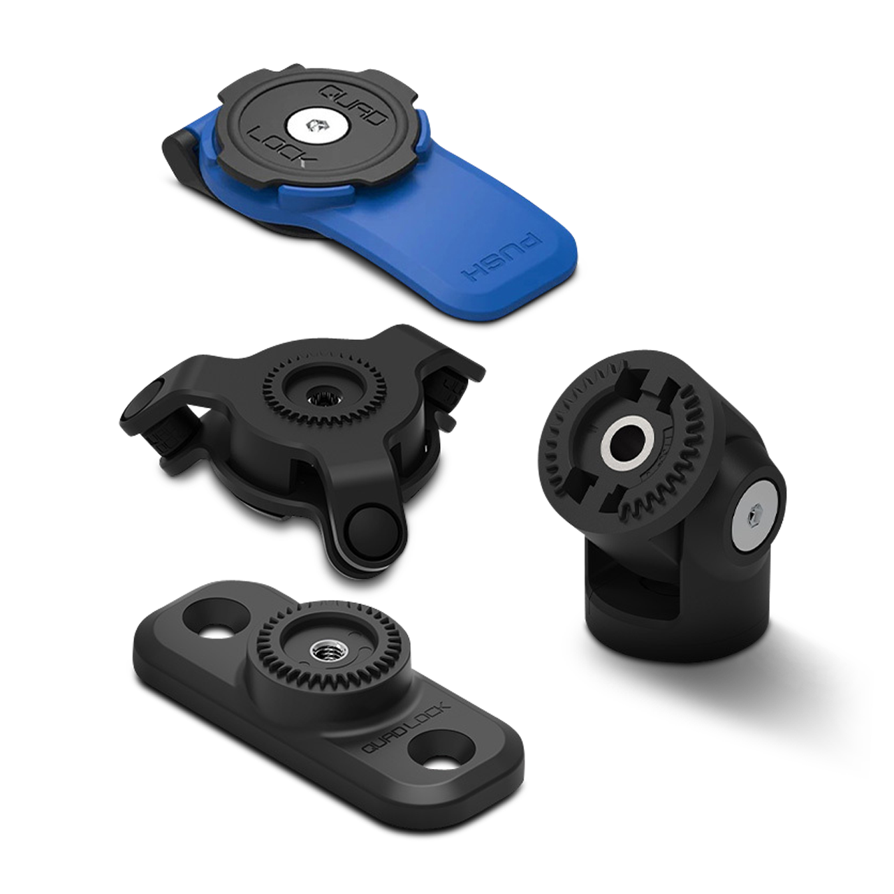 Kit de Montaje Quad Lock para Scooters + Vibrat