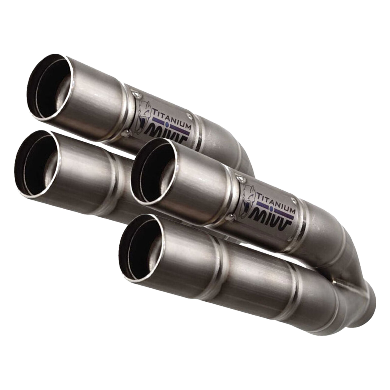 Mivv Double Gun Dual Titanium Silencer