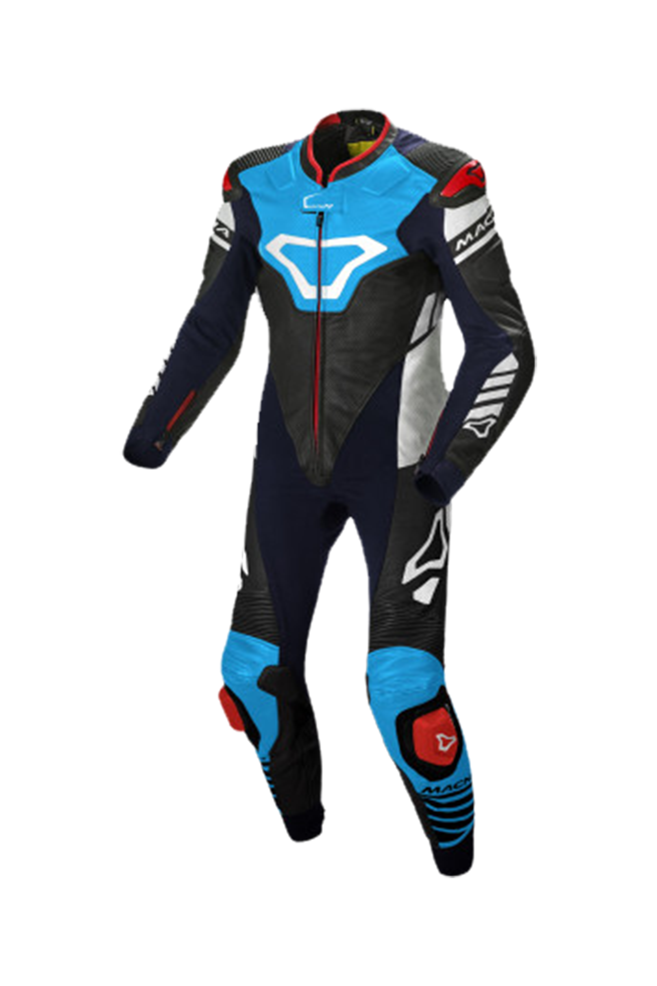 Leren Motorpak Macna Tracktix Night Eye