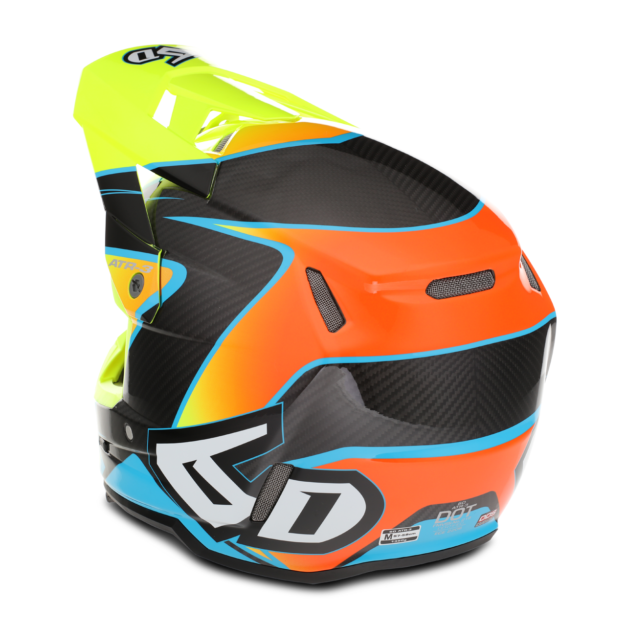 Casco de Cross Niño 6D ATR-3Y Wave