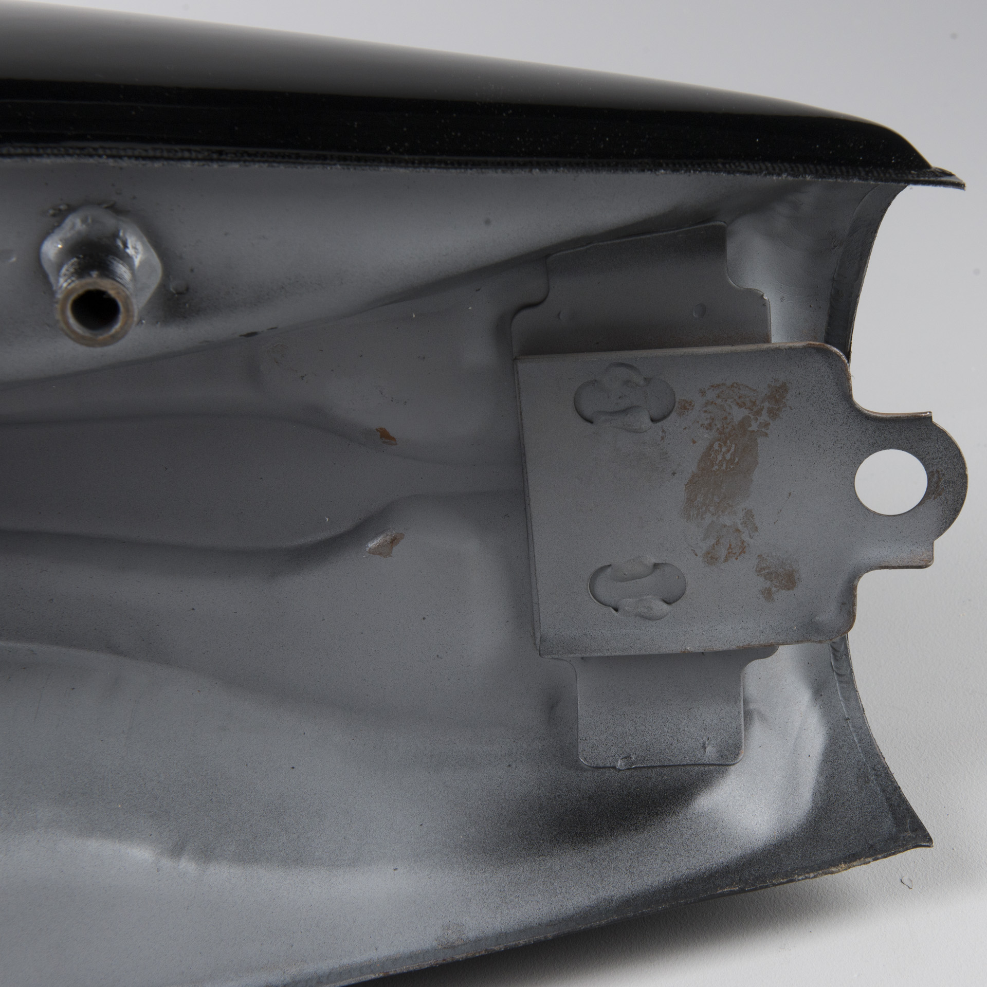 Tanque de Combustible Snell Café Grande 125 Negro