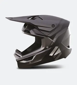 Capacete MX Shot Race Mips® Sky Mips® Cromado