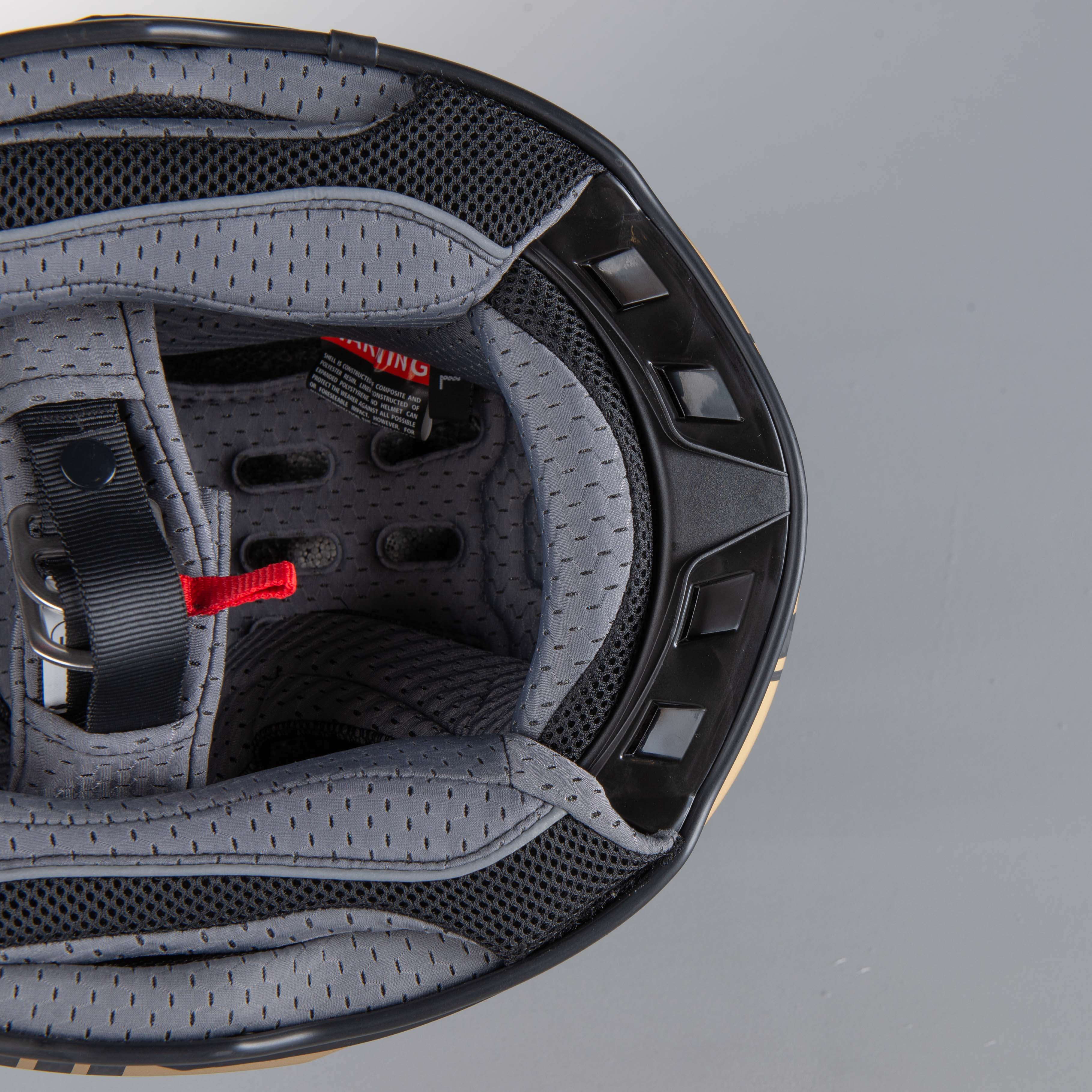 Casco de Cross Raven Ipsum