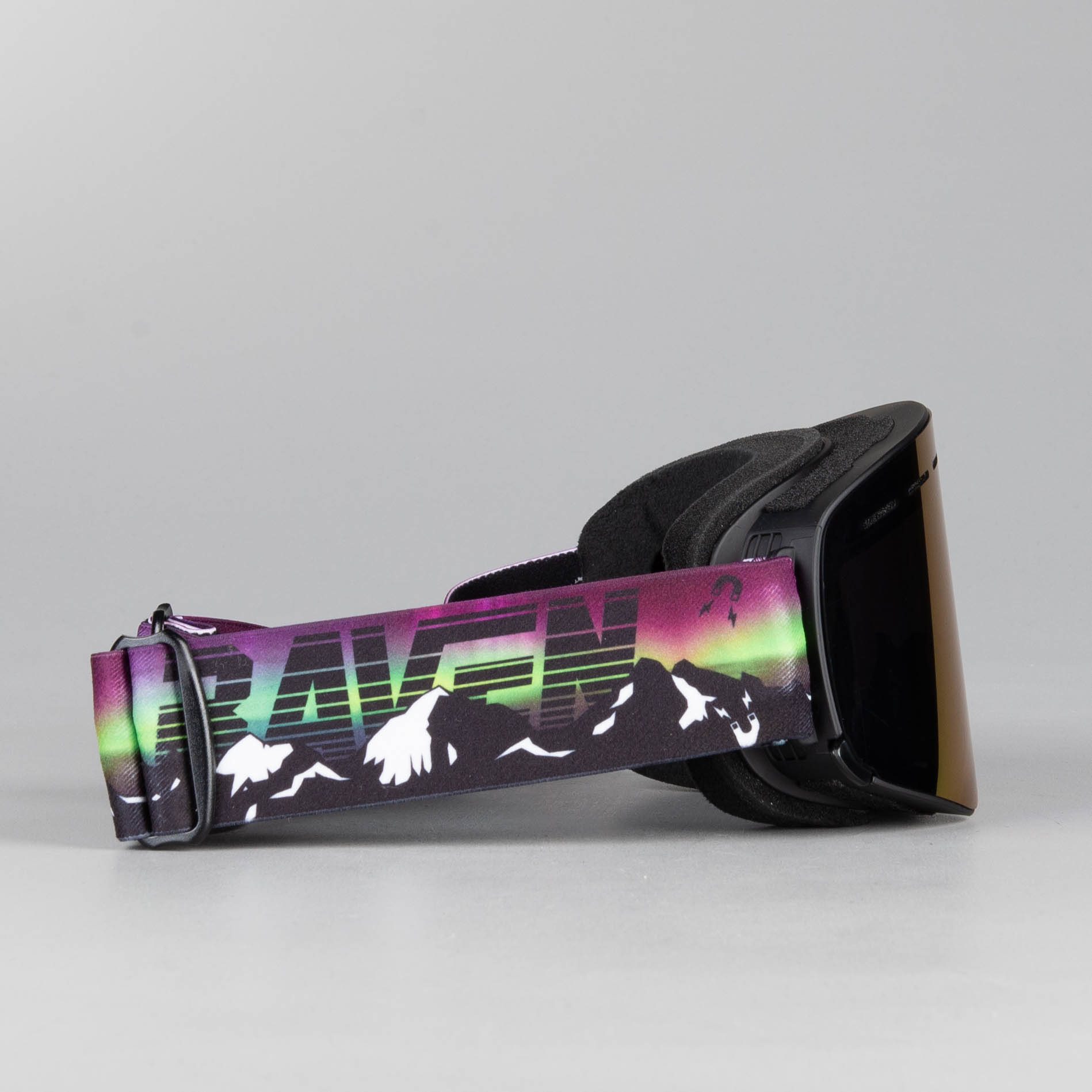 Ochelari Snowmobil Raven Edge VentMax Magnetic "Norrsken" Oglindă
