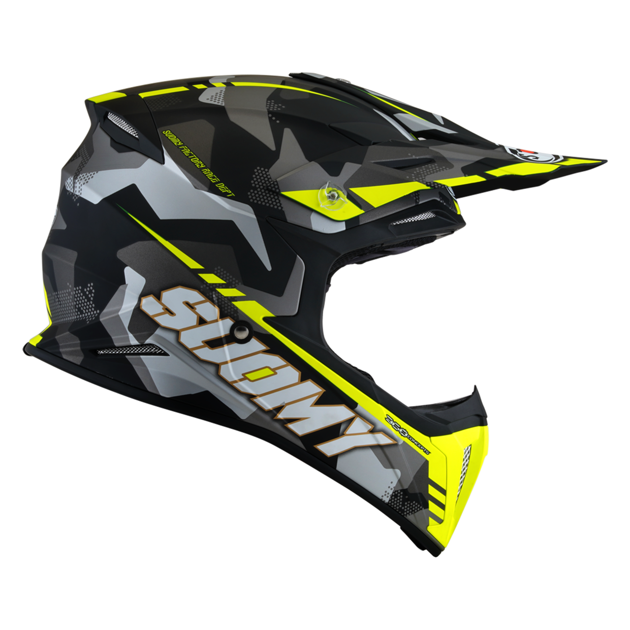 Casco de Cross Suomy X-Wing Camouflager
