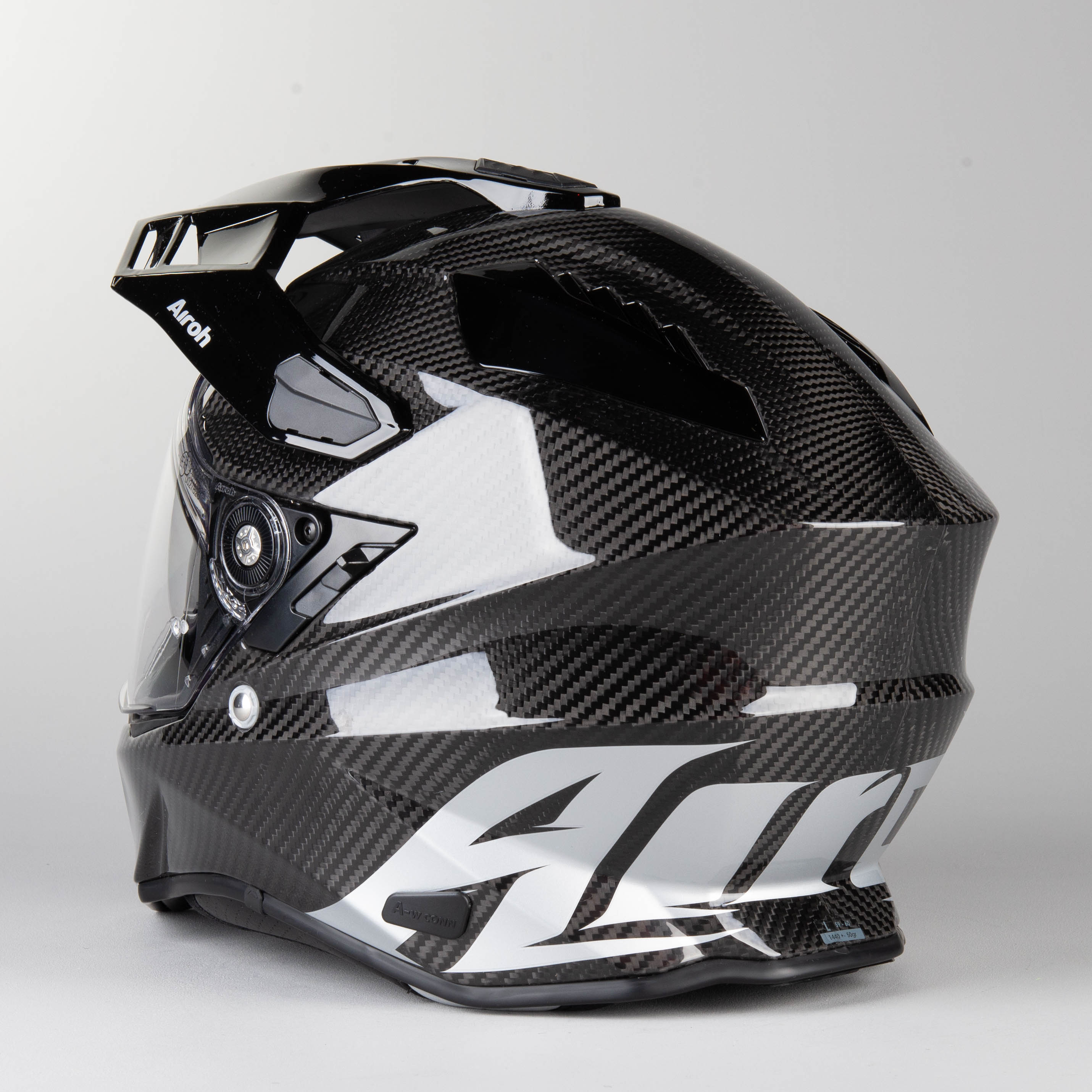 Airoh Commander Adventure Helmet Carbon Fibre Now 20 Savings