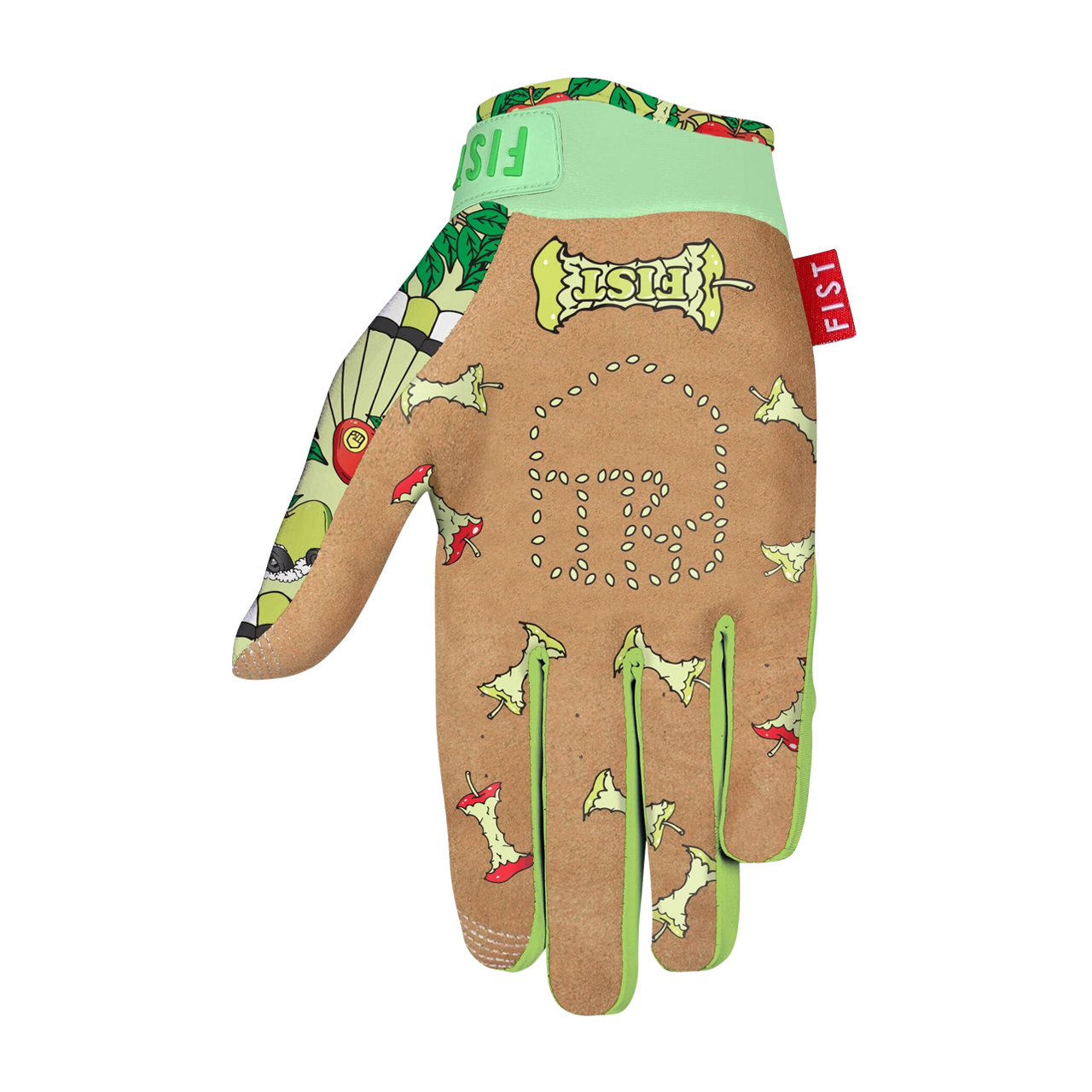 Fist Strapped MX Gloves Dalmation
