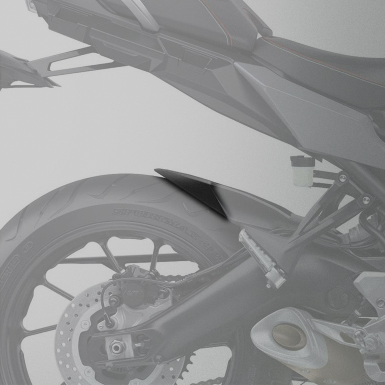 Extension De Guardabarros Trasero Puig Negro Mate Precio Minimo Garantizado Xlmoto Es