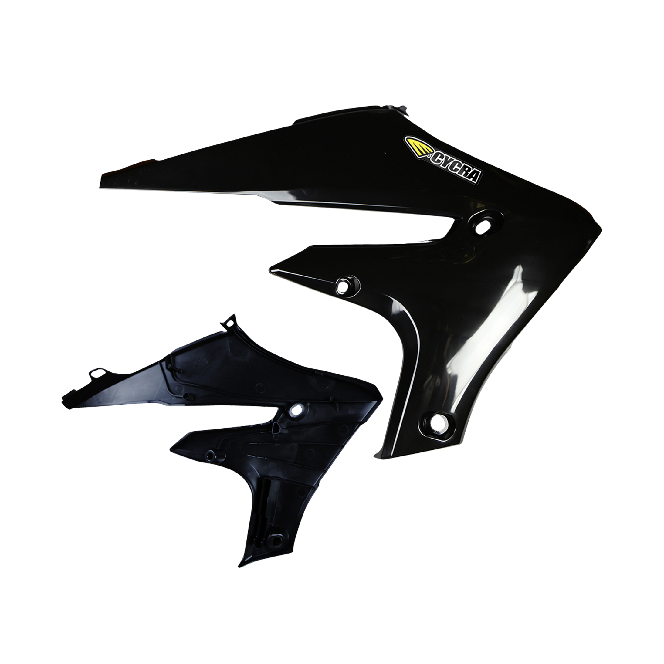 Cycra Powerflow Radiator Shrouds Black Buy now, get 22 off