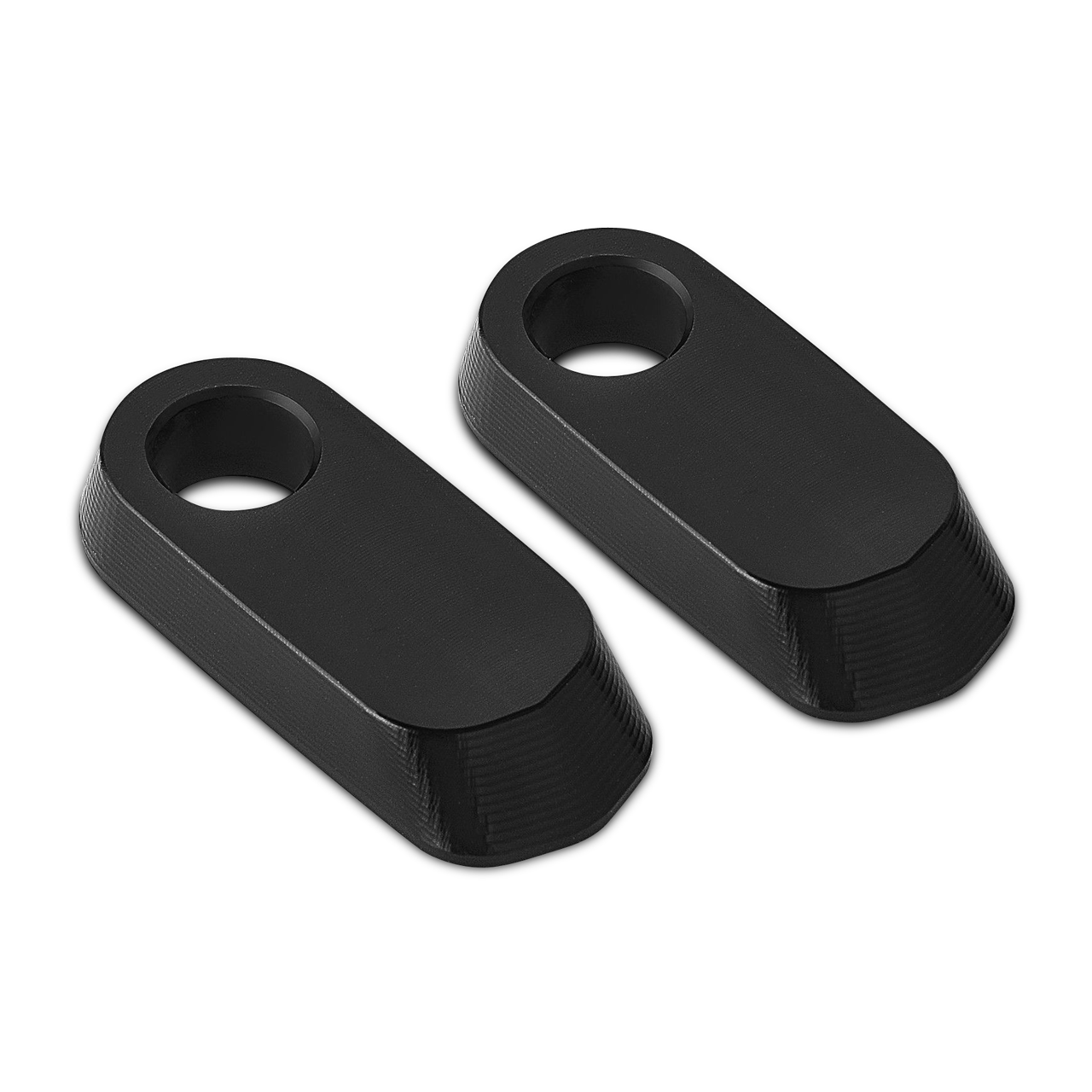 Kit de Montaje para Intermitentes de Soporte de Placa Rizoma Negro