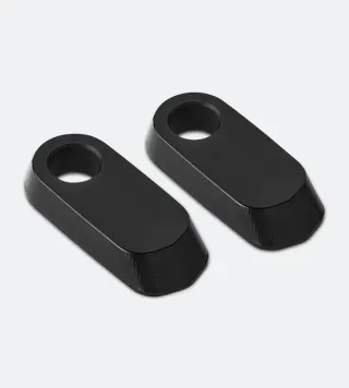 Montagesatz Blinker Rizoma OEM Kennzeichenhalterung Schwarz