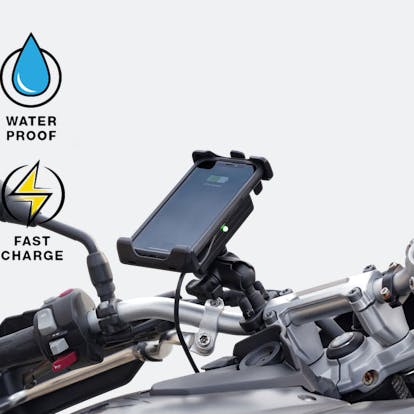 RAM® Mounts Quick-Grip™ Waterproof QI Wireless Charging Kit - Now