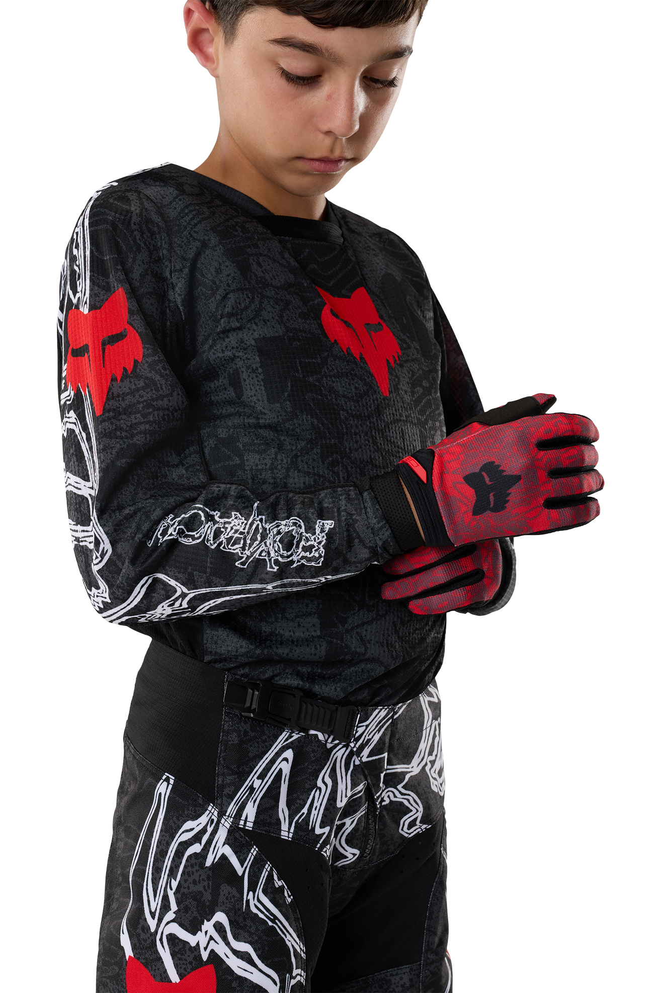 Camiseta MX FOX 180 Abyss Niño