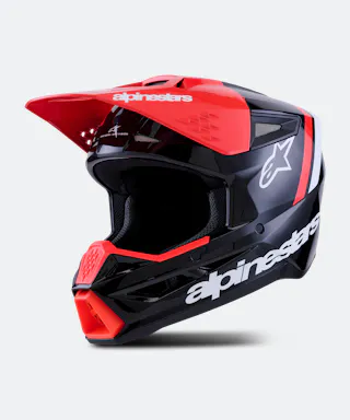 Casco MX Alpinestars SM3 Radium White