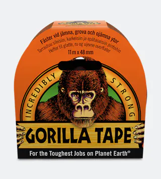 Gorilla Duct Tape Black 48mm x 11m