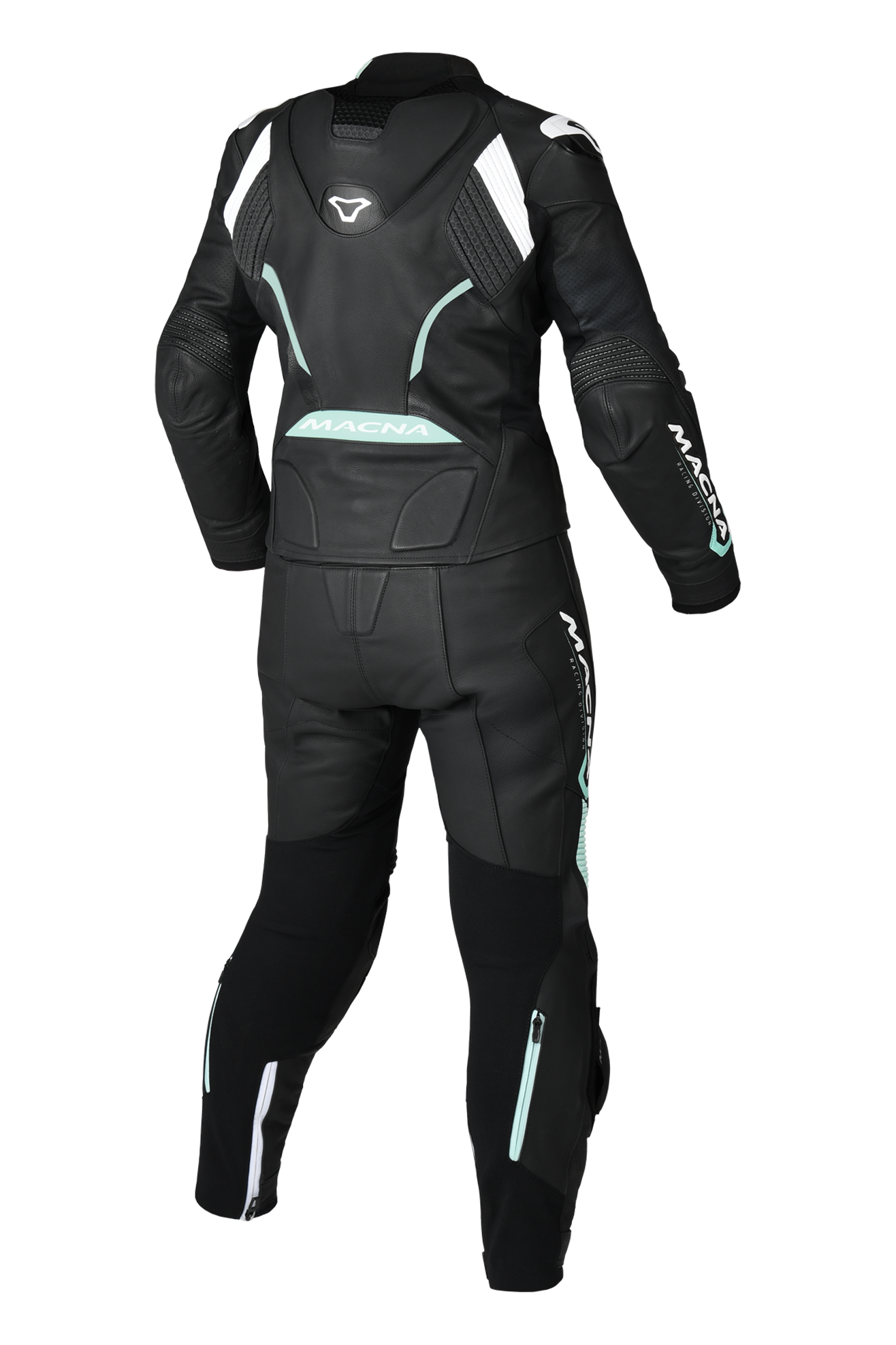 Traje De Cuero Para Moto Macna Blitz Mujer 2 Piezas