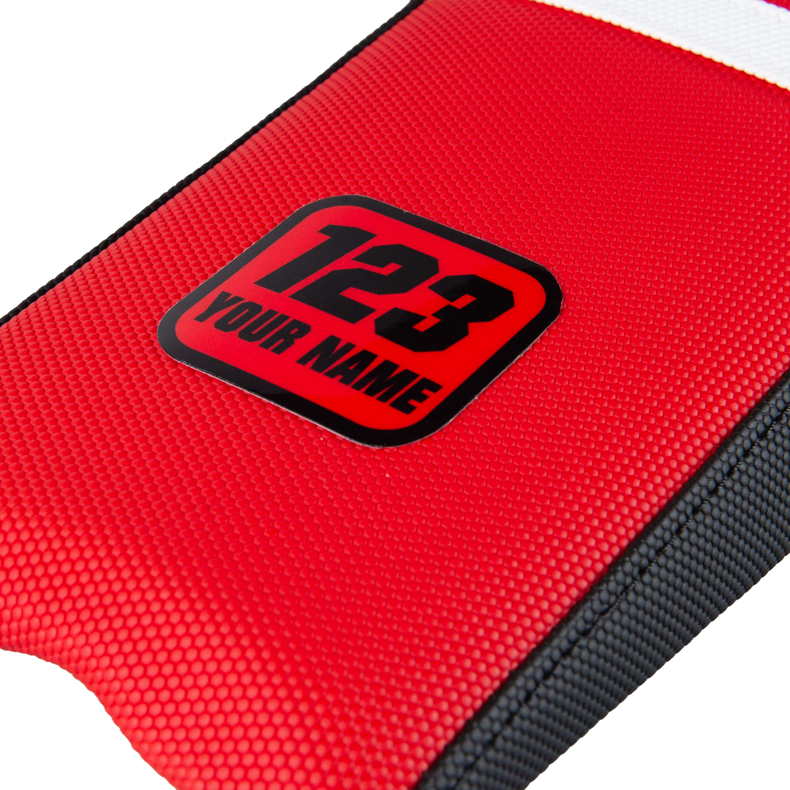 Funda de Asiento Personalizada 24MX Triple Color + Nombre