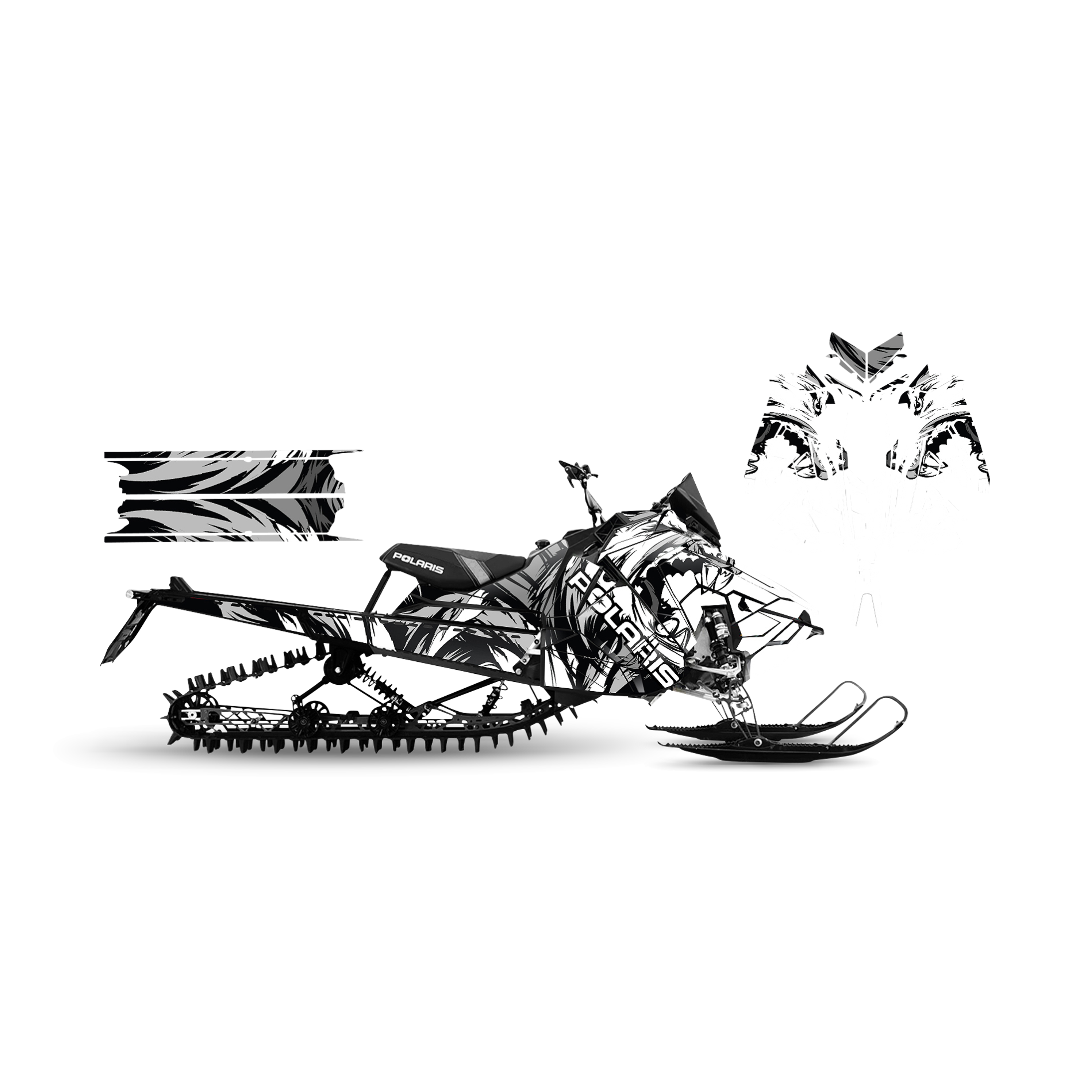 Tarrasarja SweTown D-Wolf Musta-Valkoinen