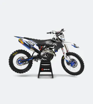 Kit de Autocolantes de Carbono 24MX com Nome e Número