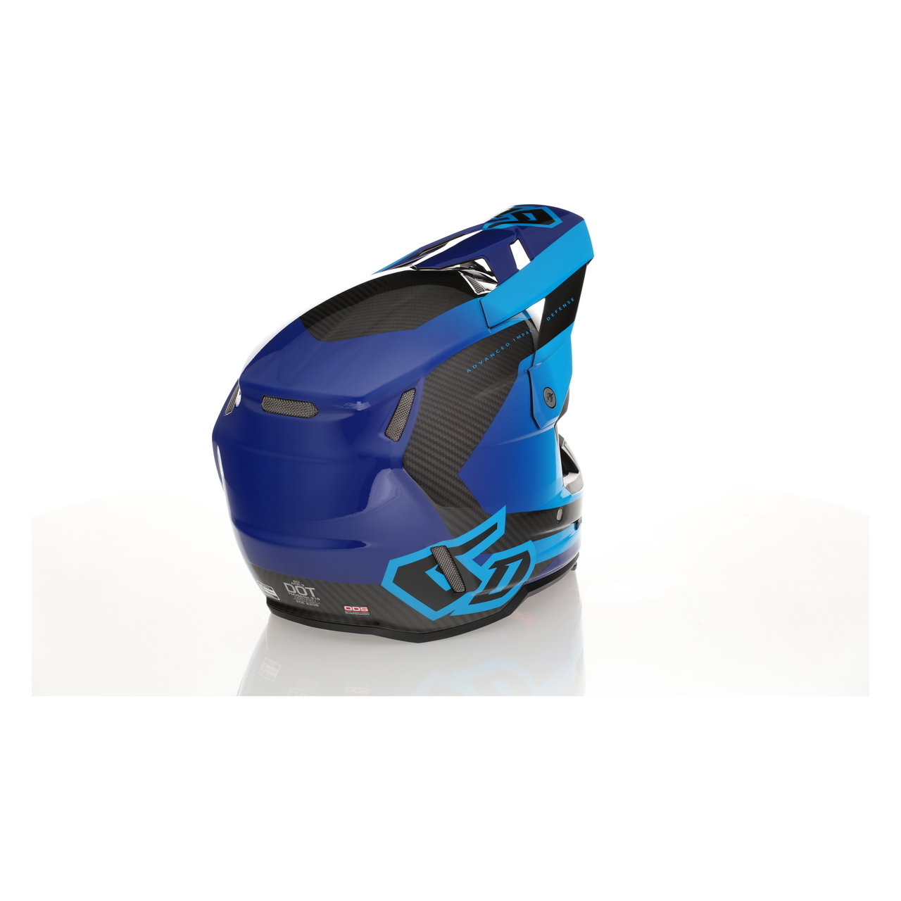 Casco MX 6D ATR-3 Pure FIM