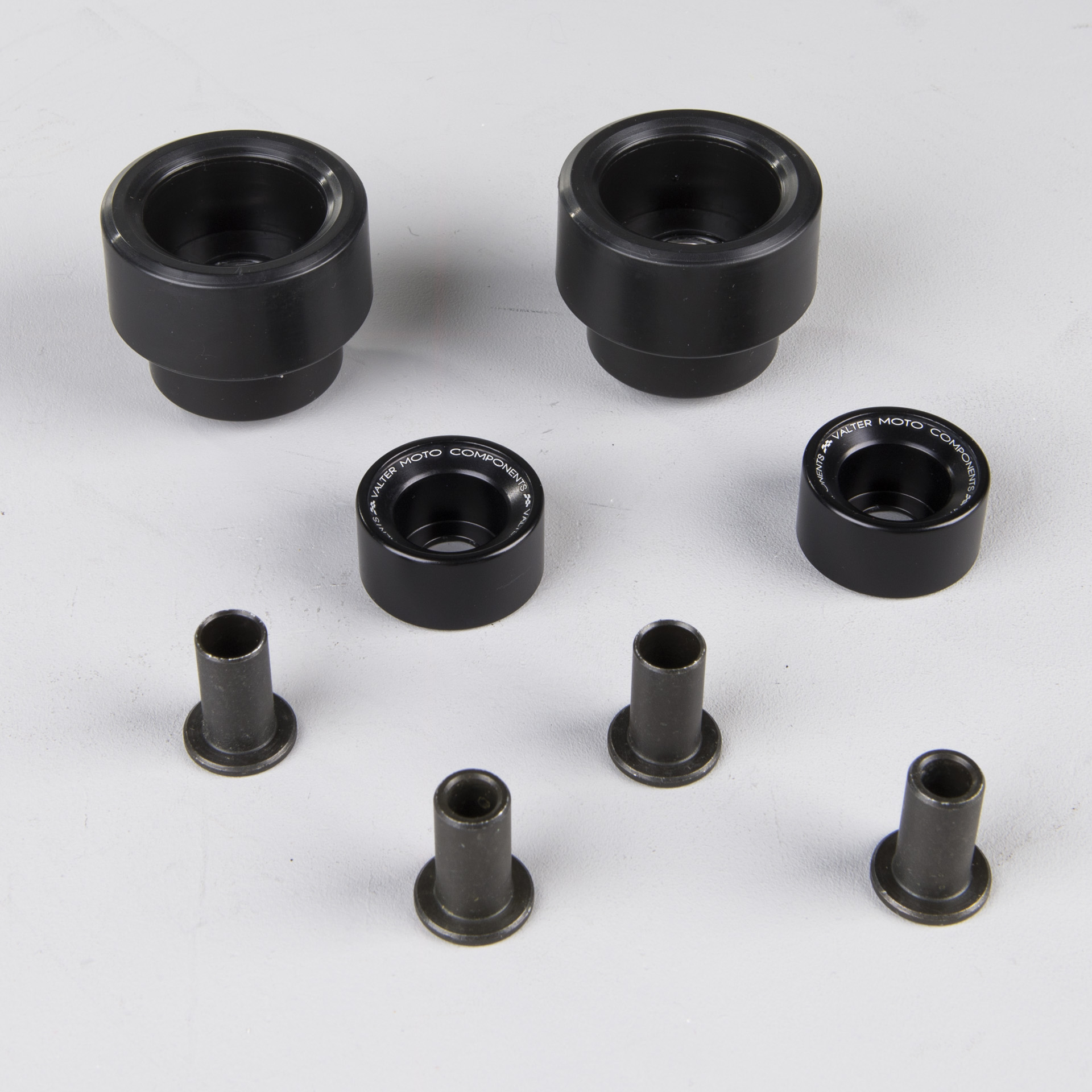 Valter Moto Terminal Track Frame Sliders Frame Aluminum-Nylon