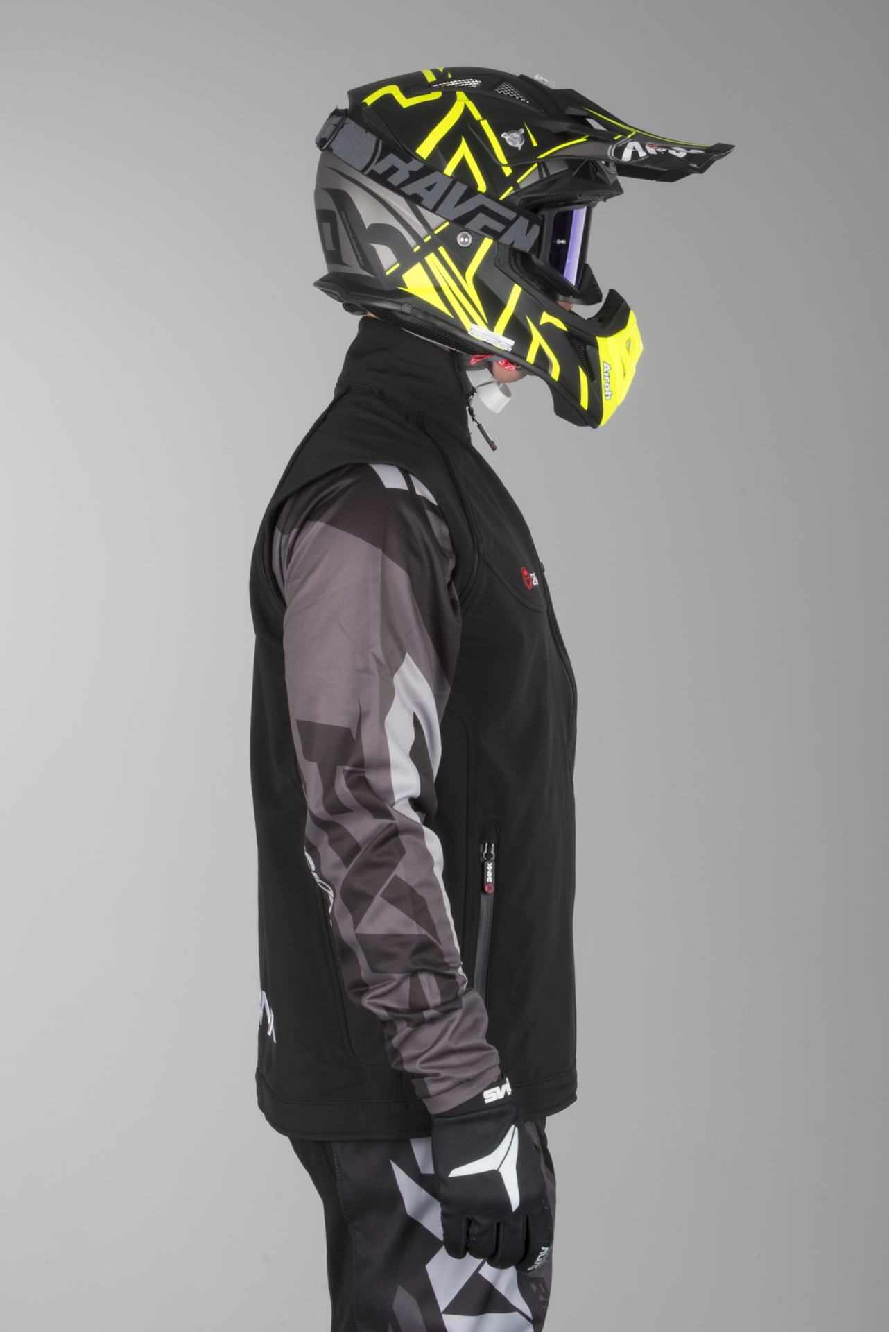 Softshell Jas met Afneembare Mouwen 24MX Team