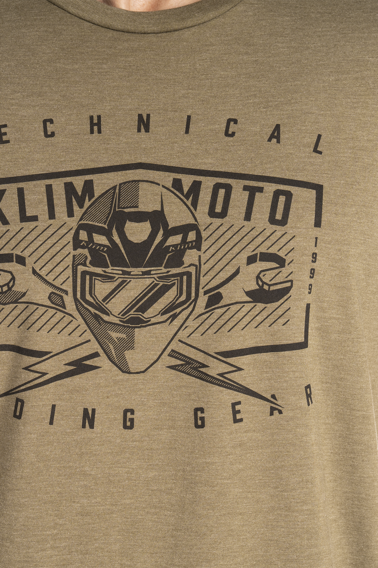 Tricou Klim Petrol Tri-Blend