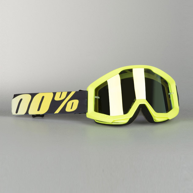 100 goggles yellow