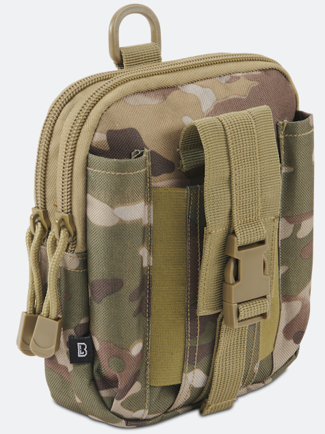 Borsello Brandit 3L Militare | Borsa Uomo In Tela, Spallacci Regolabili | Design Compatto E Leggero - Foto 7