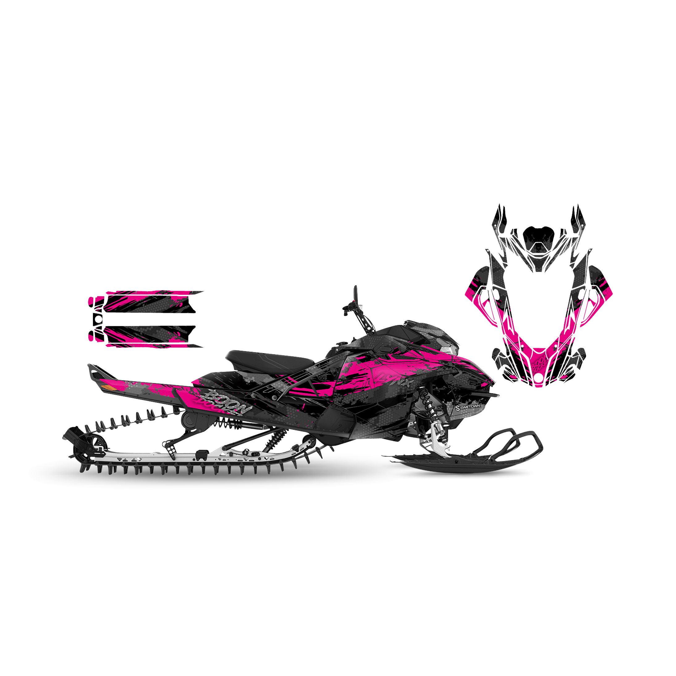 Tarrasarja SweTown Rock-Down-Pinkki
