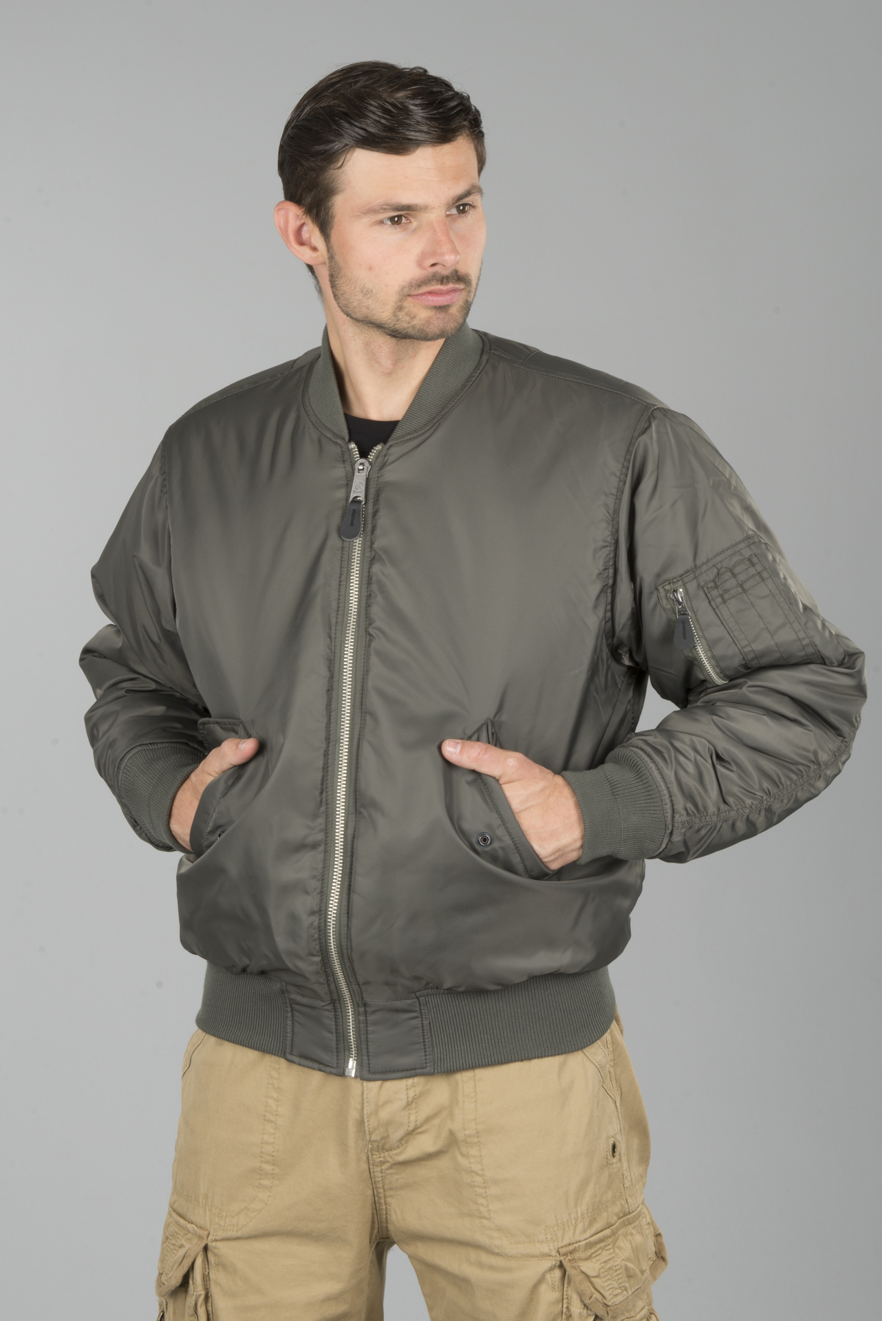 Brandit Ma1 Jacket Anthracite Lowest Price Guarantee Xlmoto Eu