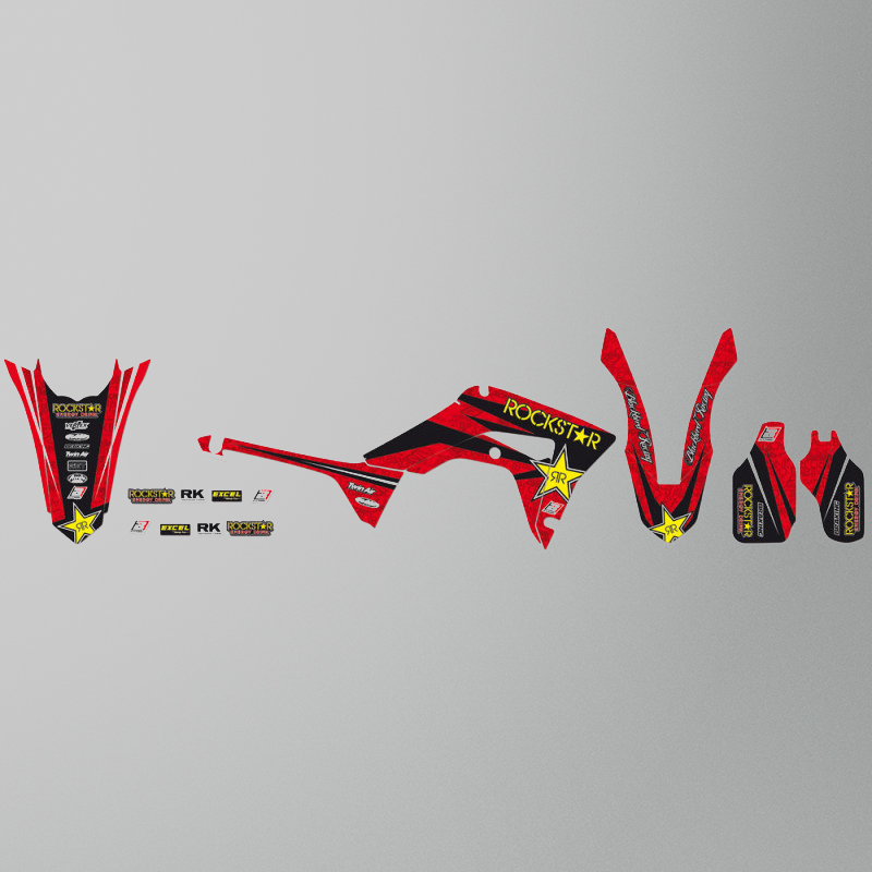 Blackbird Rockstar Energy Decal Kit