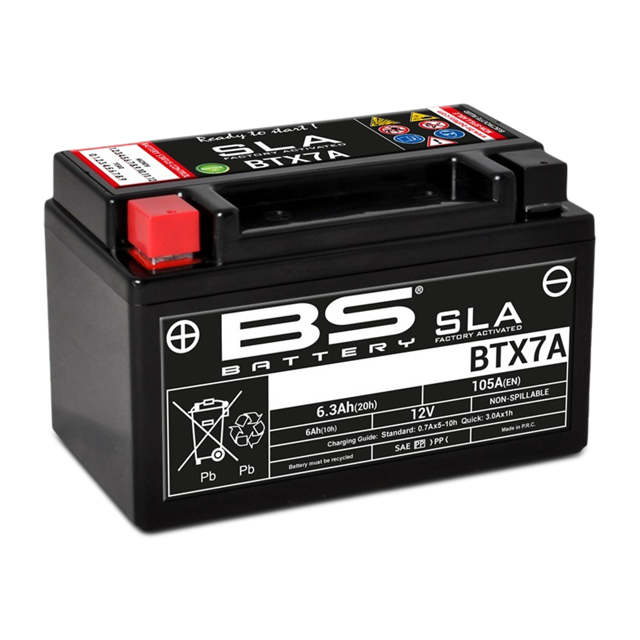 Akumulator BS Battery SLA BTX7A Brez Vzdrževanja