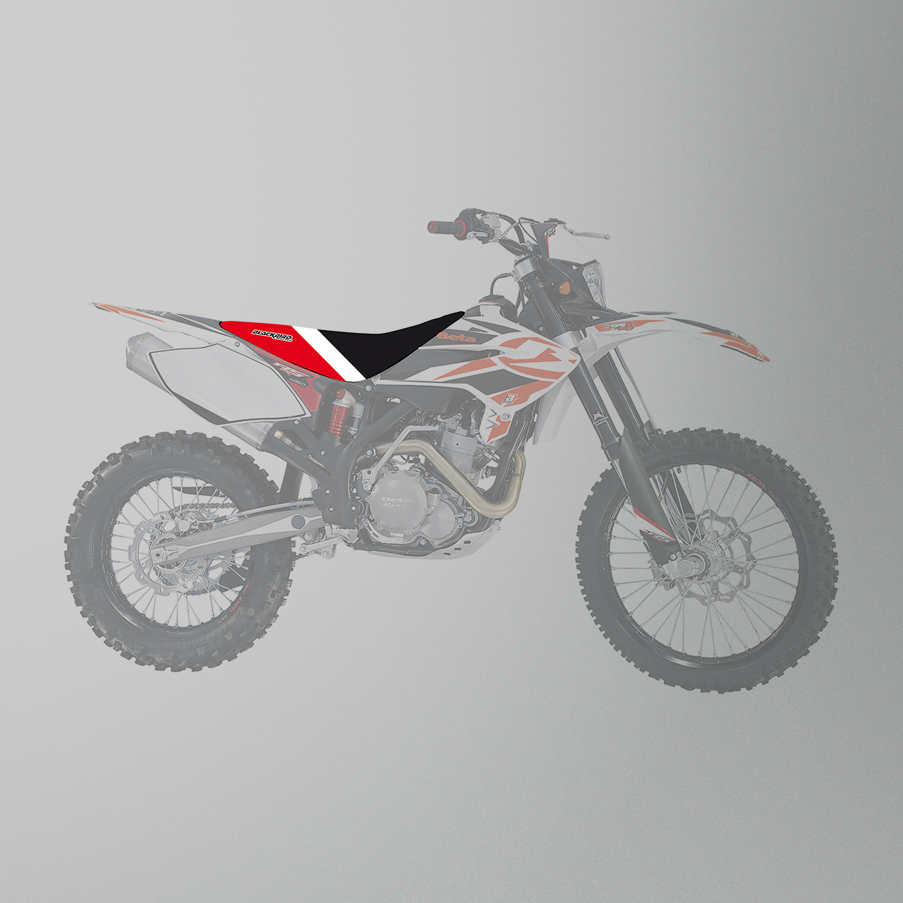 Blackbird Dream 4 Seat Cover Red-Black-White