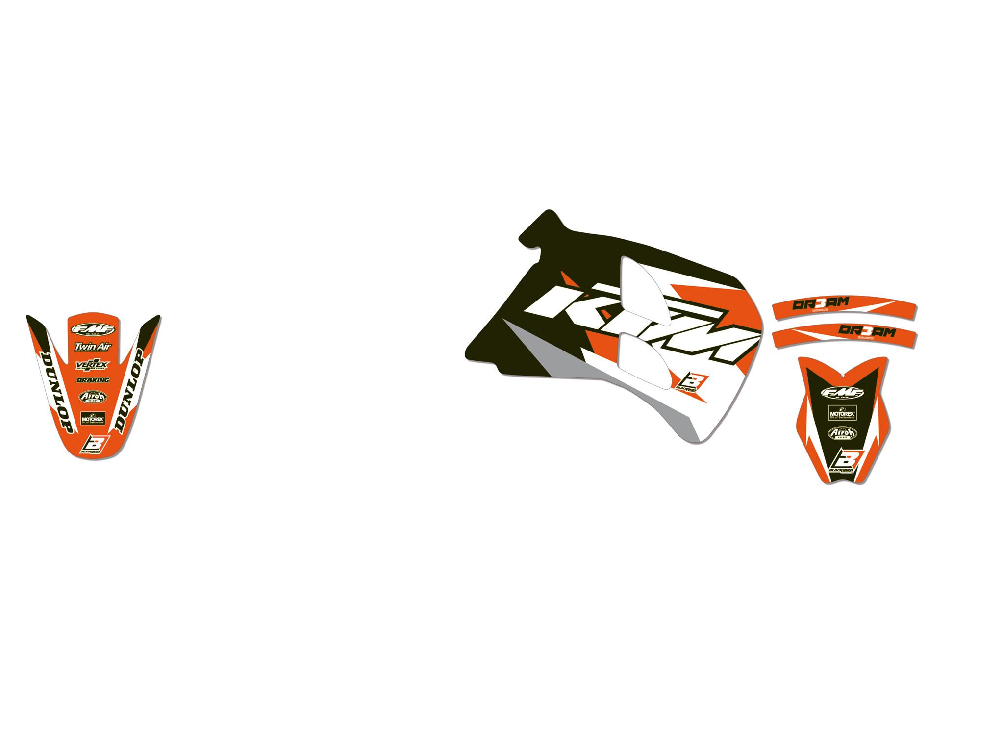Blackbird Dream 3 Decal Kit