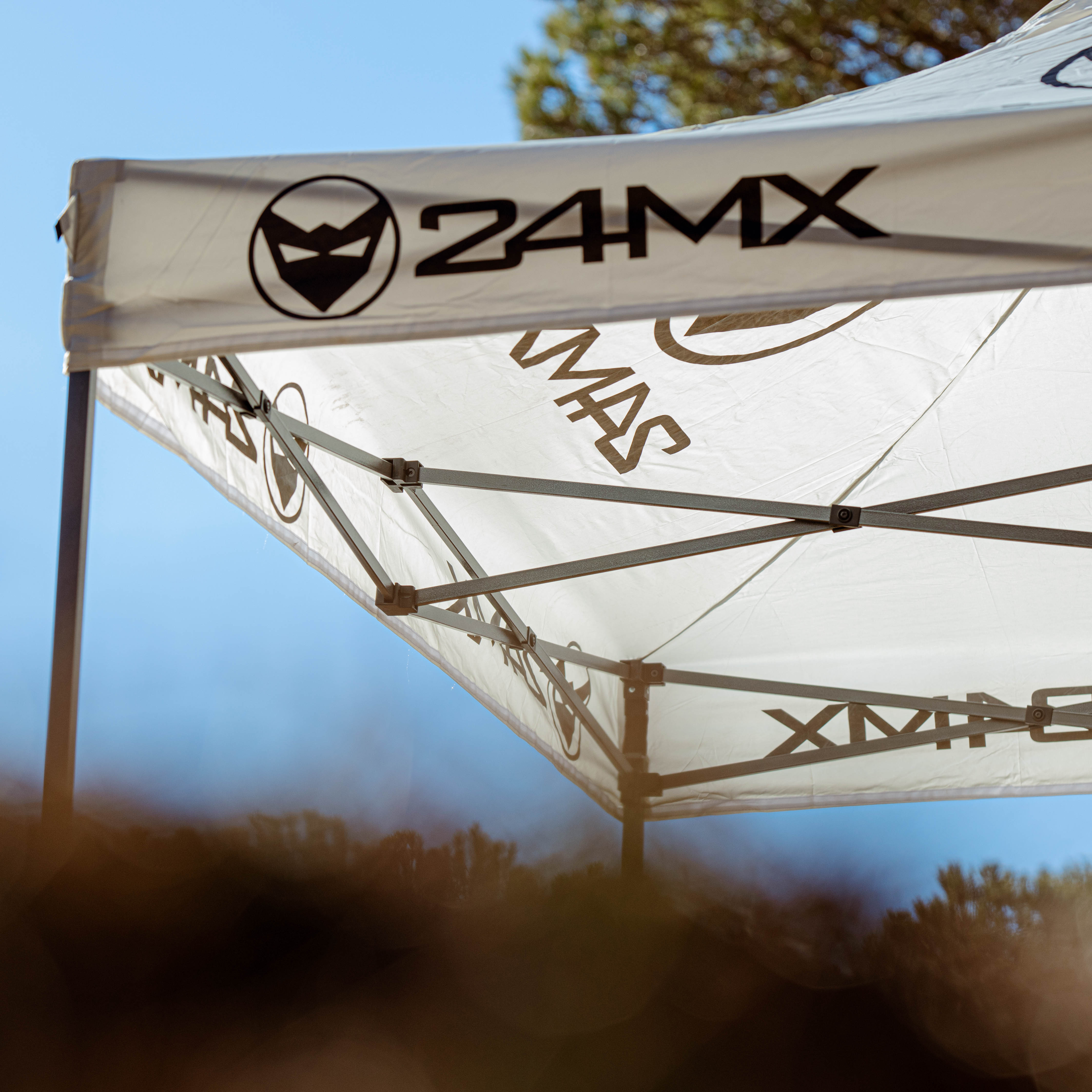 Easy-Up Racetent met Wanden 24MX Grijs