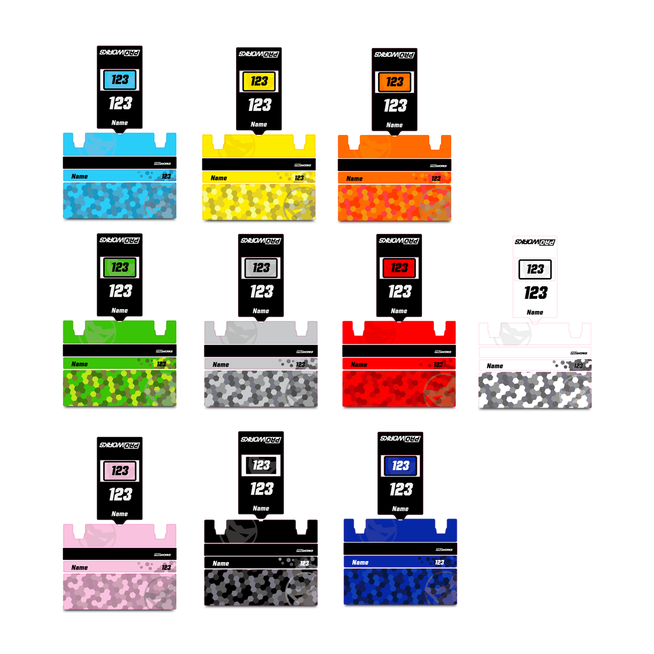 Kit de Adhesivos 24MX para Caja de Herramientas X3 Hex 