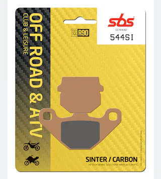 SBS Carbon Sinter Rear Brake Pads