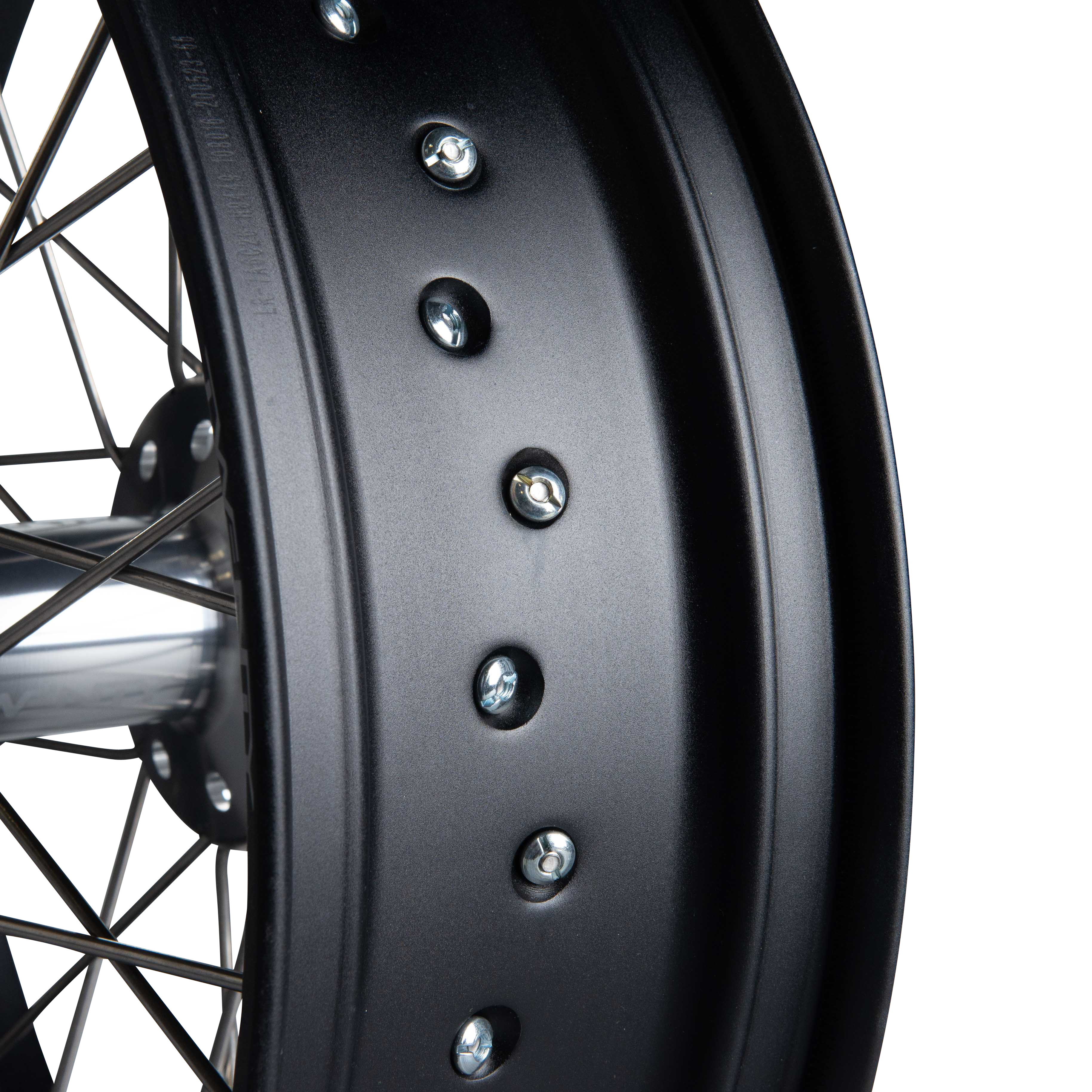Twenty Supermotard Rear Wheel Black-Silver 17"