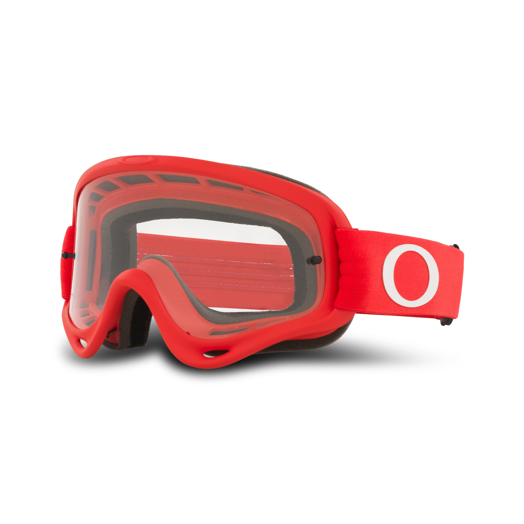 Maschera Cross Oakley O-Frame® Trasparente Moto Rossa - Adesso 36% di  risparmio