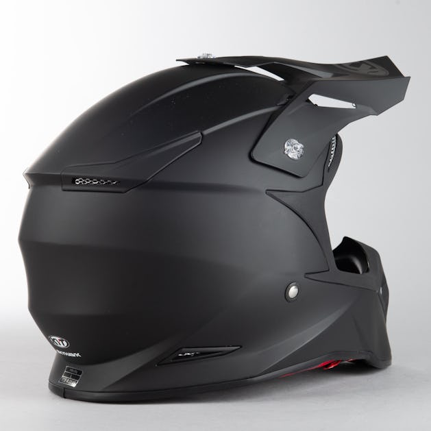 Kyt Skyhawk Plain Mx Helmet Matte Black Buy Now Get 10 Off