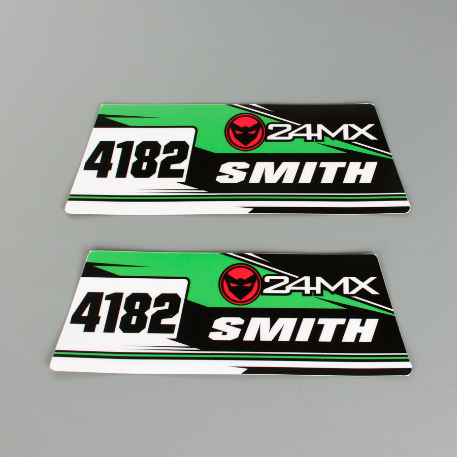 24MX Personalised Bike Stand Decals