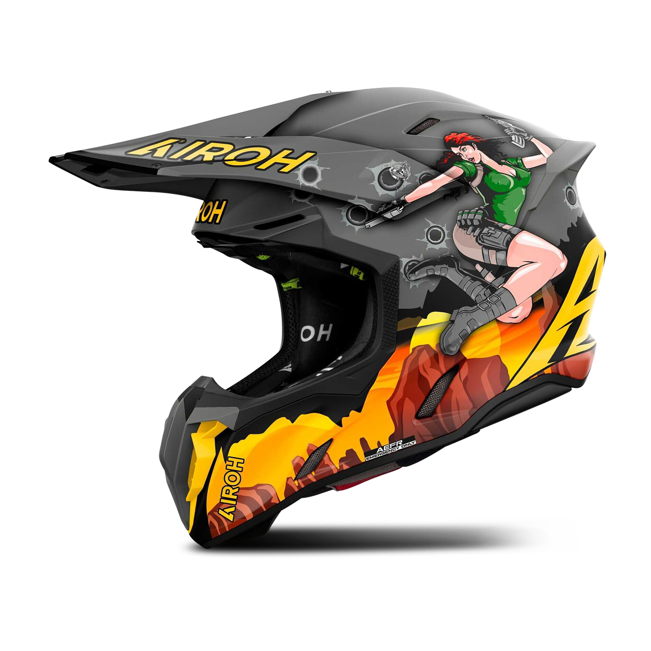 Casco de Cross Airoh Twist 3 Adventure