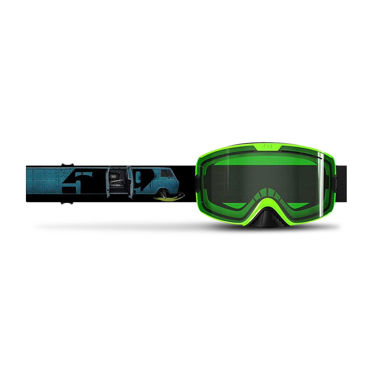 509 Kingpin Snowmobile Goggles Fiber