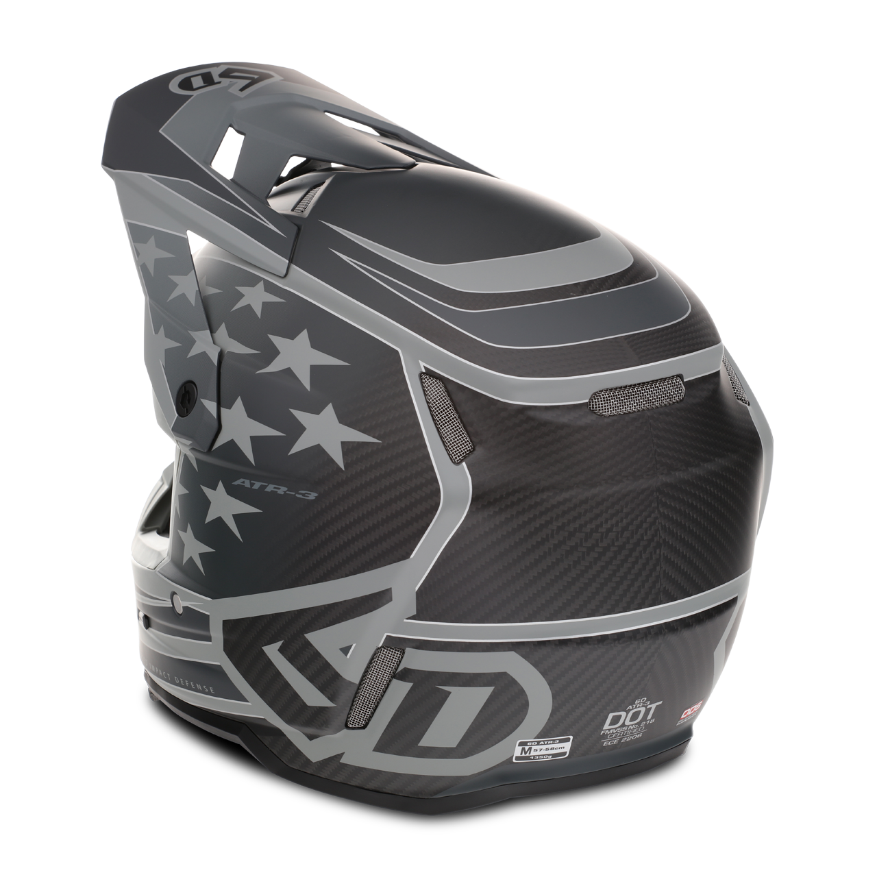 Casco de Cross 6D ATR-3 Patriot