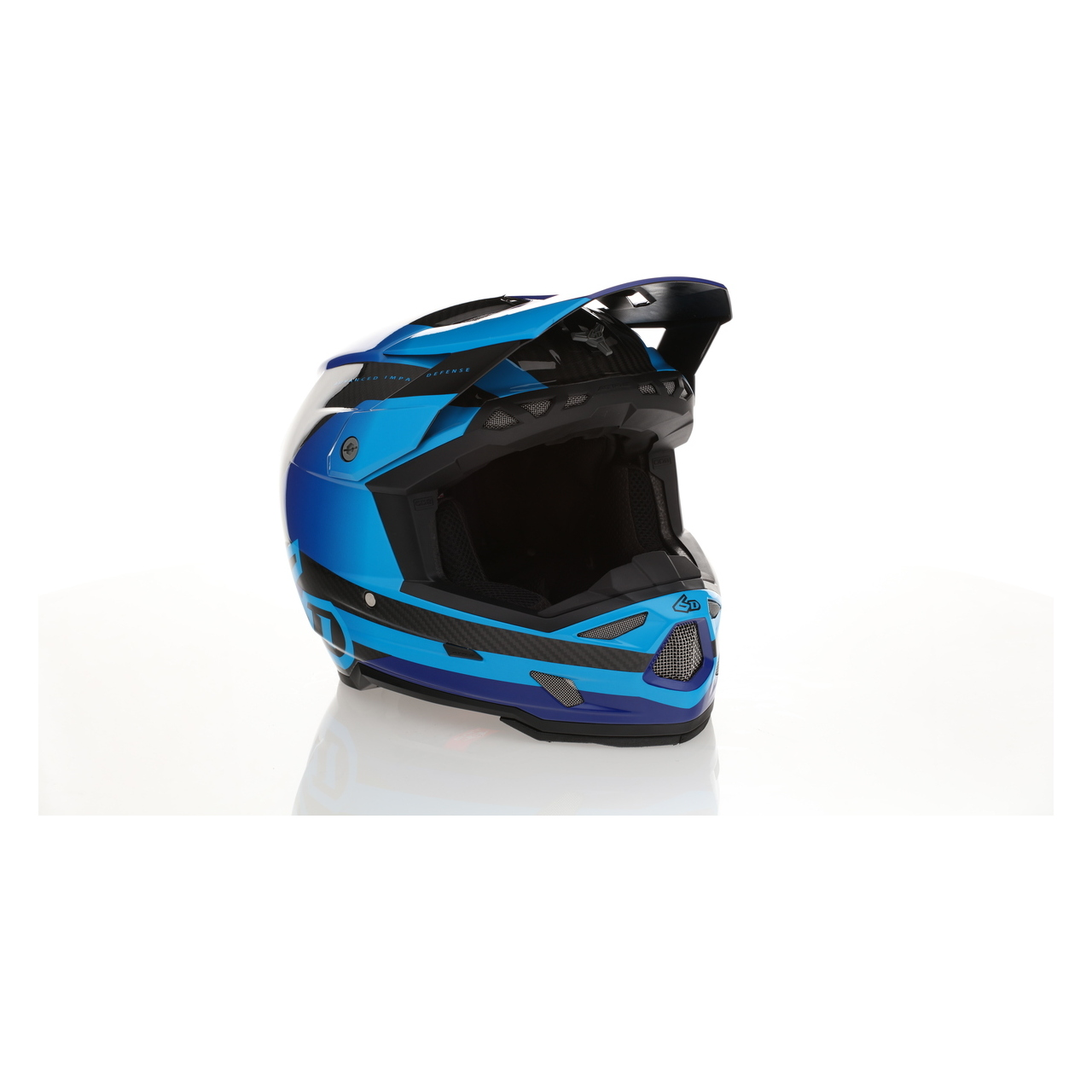 Casco MX 6D ATR-3 Pure FIM