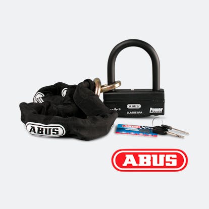 ABUS Granit 58-140 HBIII 100+12 KS 120 Loop Black - Now 20% Savings
