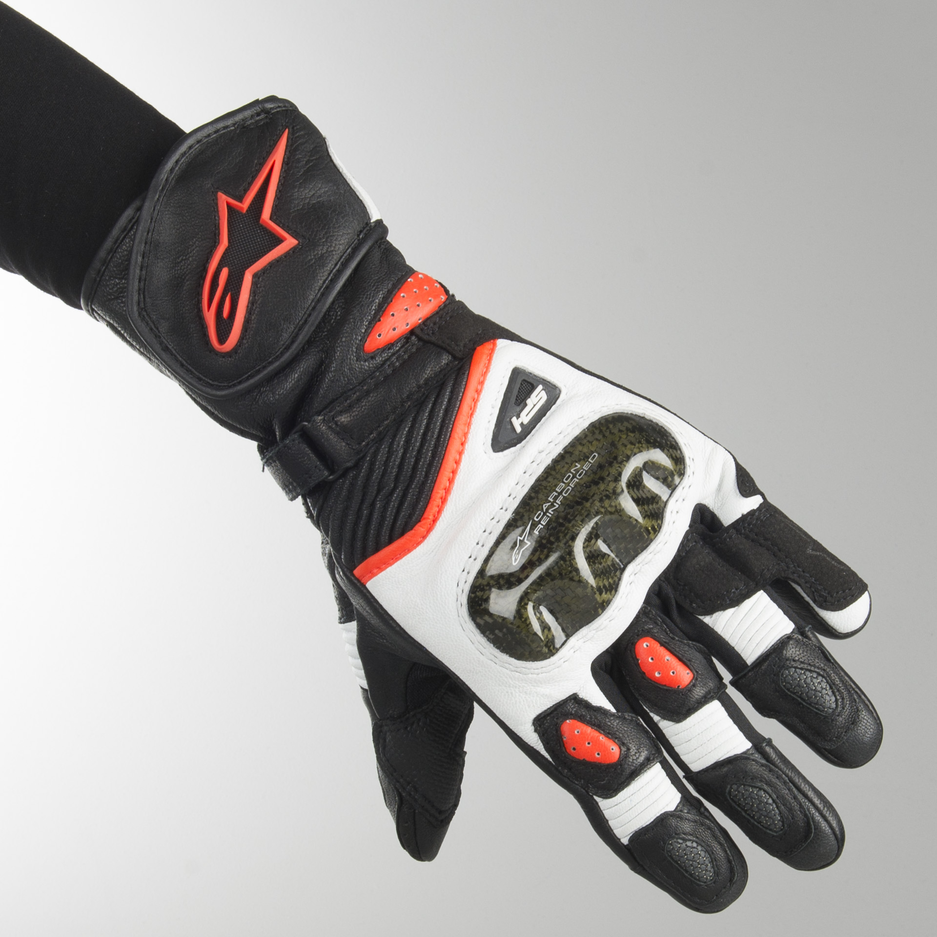 STR-2 GLOVES RED FLUO XL