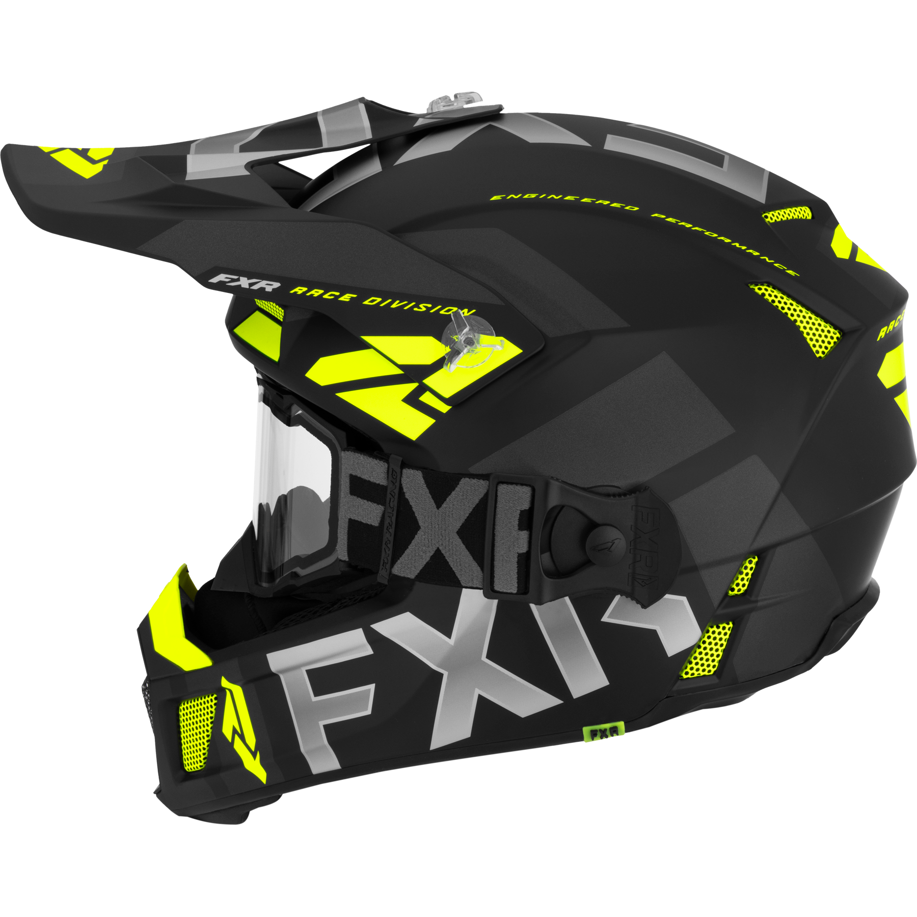 Casco de Cross FXR Clutch Stealth