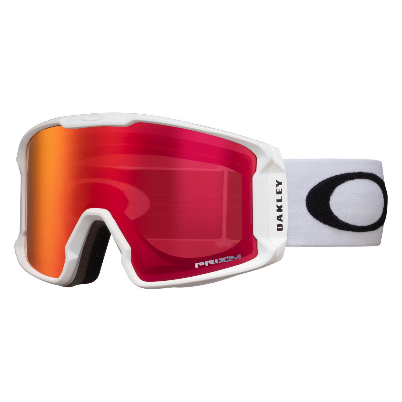 Sneeuwscooterbrillen Oakley Line Miner L Mat Wit Band